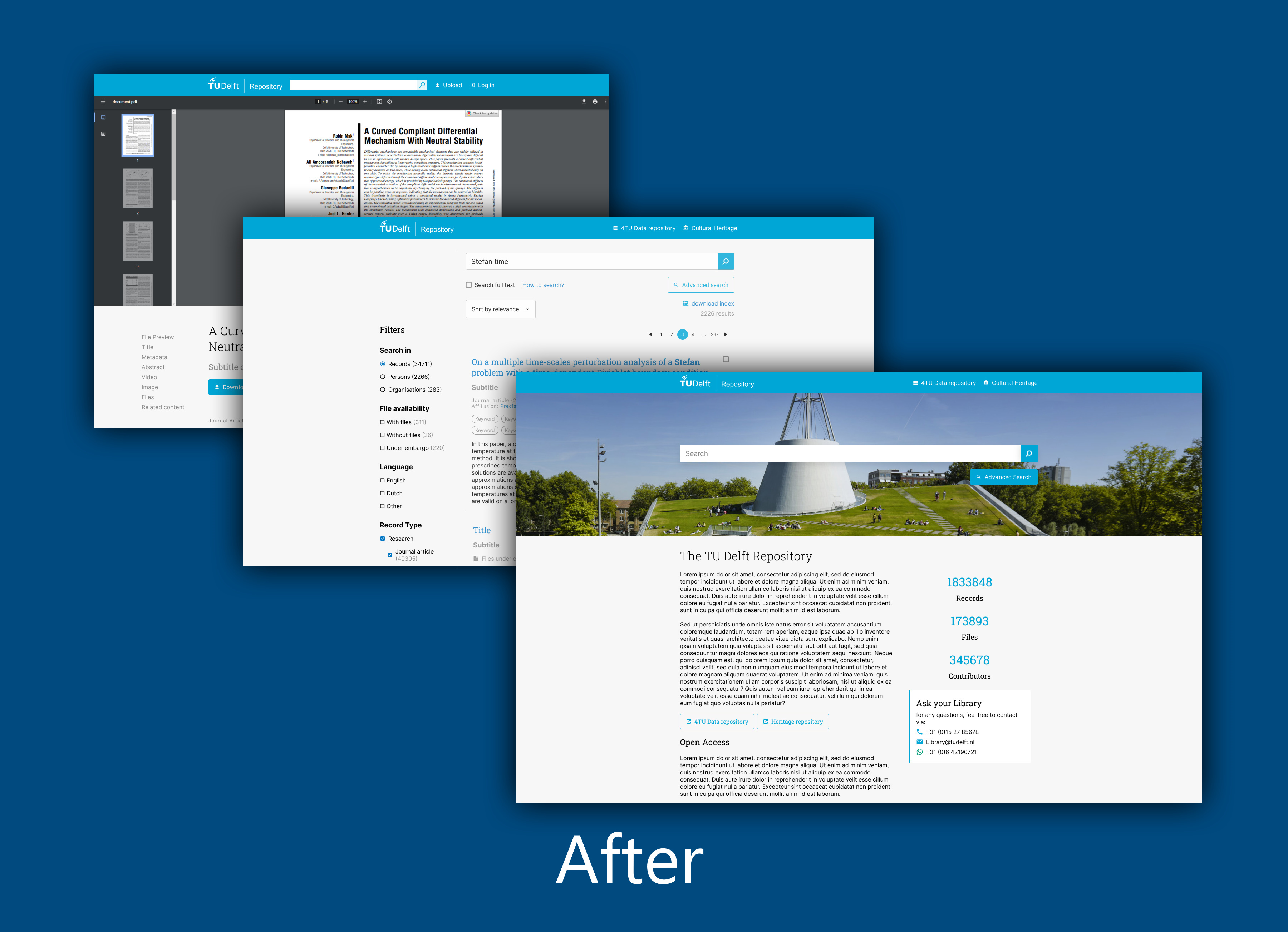 Repository interface after